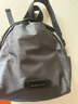 tushky品牌潮范時(shí)尚防水尼龍牛津布雙肩包女2026新款休閑多功能旅行背包 灰色 曬單實(shí)拍圖