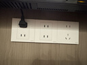 羅格朗開(kāi)關(guān)插座面板 逸景玉蘭白色K8墻壁電源家用86型暗裝清單報價(jià) 斜五孔錯位5孔 曬單實(shí)拍圖