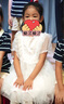 G.DUCKKIDS女童連衣裙2024新款兒童裙子夏季女孩寶寶夏裝洋氣紗裙超仙公主裙 白色 140 cm(140cm) 曬單實(shí)拍圖