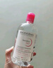 貝德瑪（BIODERMA） 粉水舒妍舒緩潔膚液500ml卸妝水敏感肌可用溫和無需水洗可卸防曬 曬單實(shí)拍圖