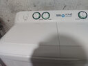 海爾（Haier）12公斤一級能效半自動(dòng)雙缸洗衣機雙桶大容量簡(jiǎn)易操作有移動(dòng)腳輪小神泡凈洗強力去污玻璃蓋以舊換新 新一級能效 小神泡凈洗強去污 彩色上蓋  雙缸 12kg 曬單實(shí)拍圖