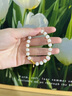 老鳳祥竹節(jié)黃金手鏈女士足金轉(zhuǎn)運(yùn)珠和田玉生日七夕情人節(jié)禮物送女友老婆 【京速達(dá)】足金竹節(jié)和田玉手串 曬單實(shí)拍圖