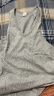 浪莎男士背心男纯棉单件青年舒适透气夏季汗衫跨栏吊带运动打底杉 灰色 180/XXL 晒单实拍图