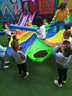 蒂米妮打地鼠彩虹傘幼兒園兒童游戲體育運活動(dòng)戶(hù)外玩具早教感統訓練器材 5米13洞打地鼠 曬單實(shí)拍圖