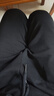 皮爾卡丹（pierre cardin）商務(wù)休閑褲男秋冬季韓版潮流男裝修身彈力長(cháng)褲子男 黑色  34 曬單實(shí)拍圖