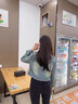 傾她復(fù)古短款牛仔外套2024新款女春秋款小個(gè)子早春牛仔衣夾克上衣 藍(lán)色 L建議105-115斤 曬單實(shí)拍圖