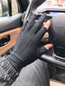 詩(shī)莉莎駕車(chē)專(zhuān)用手套駕駛員開(kāi)車(chē)男士薄款夏季汽車(chē)吸汗司機超薄女防滑出汗 男款黑色二指款J 均碼 曬單實(shí)拍圖