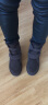 AU&MU澳洲冬季羊皮毛一体雪地靴男女大码中筒靴子加绒加厚保暖防滑棉鞋 N375栗色 42 实拍图