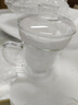 青蘋(píng)果美體杯耐熱玻璃沏茶杯美式杯茶水分離泡茶杯小蠻腰加厚玻璃過(guò)濾三件套水杯泡茶杯 高硼玻璃美式杯 曬單實(shí)拍圖