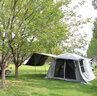 牧高笛（MOBIGARDEN）假日山居10.9帳篷 戶(hù)外露營(yíng)黑膠防曬速開(kāi)帳篷 NX23661017 晨霧白 曬單實(shí)拍圖