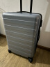 90分行李箱24英寸商务拉杆箱旅行箱大容量密码箱托运箱子莱茵河蓝色 实拍图