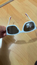 雷朋（RayBan）法拉利聯(lián)名款太陽鏡戶外出行全框墨鏡0RB4433M可定制禮物 F6256G白色鏡框銀灰色鏡面鏡片 尺寸54 曬單實拍圖