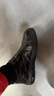 百麗輕便一腳蹬休閑皮鞋男款舒適牛皮商務(wù)短靴8MP02DD4 黑單里（套腳款） 38 (240mm) 曬單實拍圖