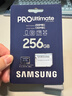 三星（SAMSUNG）256GB TF(MicroSD)存儲卡 超高速PRO深藍卡 4K超高清 適用游戲機無(wú)人機 讀速200MB/s寫(xiě)速130MB/s 曬單實(shí)拍圖