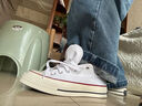 匡威（Converse）1970s男女鞋經(jīng)典三星標低幫情侶帆布鞋運動休閑板鞋學生鞋多巴胺 162065C  白低 38 /5.5 曬單實拍圖