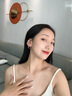 古婷白百何同款耳圈彩色多巴胺耳環(huán)女輕奢高級(jí)感2024新款小眾耳飾夏季 彩色多巴胺耳環(huán) 曬單實(shí)拍圖