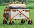 CAMEL露營(yíng)車(chē)戶(hù)外折疊推車(chē)營(yíng)地買(mǎi)菜溜娃遛狗車(chē)野餐大容量拉快遞兒童可躺 曬單實(shí)拍圖