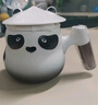 尚言坊熊貓文創(chuàng  )茶杯茶水分離杯個(gè)人泡茶陶瓷杯子高檔禮盒中秋節生日禮物 曬單實(shí)拍圖