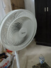 美的（Midea）電風(fēng)扇家用7葉落地扇搖頭電風(fēng)扇循臥室宿舍輕音風(fēng)扇臺式桌面小型風(fēng)扇臺地兩用升級款 白色丨7葉臺地兩用 曬單實(shí)拍圖