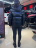 雅鹿【200g鵝絨】羽絨服男短款可脫卸帽情侶款加厚鵝絨服極寒厚外套DO 黑色-女款【匈牙利進口鵝絨】 165/S（186g鵝絨） 曬單實拍圖