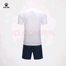 卡爾美（KELME）足球服套裝男新款短袖比賽服組隊訓練DIY定制球衣 白色 XL 曬單實(shí)拍圖