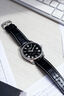 【二手99新】浪琴（LONGINES）男士手表名匠系列黑盤(pán)羅馬藍盤(pán)條刻自動(dòng)機械表商務(wù)手表奢侈品腕表 L2.518.4.51.7黑盤(pán)皮帶36MM 曬單實(shí)拍圖