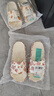 QYCKABY買(mǎi)一送一拖鞋女士夏季室內家居一對浴室防滑eva軟底情侶涼拖男士 白色【西瓜熊】+白藍【悟】 36-37 (女)+ 40-41(男) 曬單實(shí)拍圖