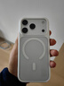 藍猩先生適用蘋(píng)果17Pro手機殼 iPhone17pro保護殼AI按鍵橙標膚感磁吸防滑親膚防摔手機保護套 白 曬單實(shí)拍圖