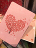 UNIGIFT七夕情人節賀卡3d立體可折疊手寫(xiě)祝福節日結婚手工卡片愛(ài)心櫻花樹(shù) 愛(ài)心櫻花樹(shù) 曬單實(shí)拍圖