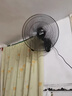 志高（CHIGO）壁扇電風(fēng)扇家用餐廳靜音壁掛扇墻壁搖頭掛式大風(fēng)力節能宿舍電扇辦公室車(chē)間掛壁式 20英寸鋁葉(遙控款)升級大風(fēng) 曬單實(shí)拍圖