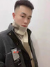 朗琦威尊圍巾男潮流個(gè)性潮牌日系百搭冬季學(xué)生冬季毛線男生冬季年輕人送男 卡其色--方塊 曬單實(shí)拍圖