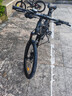 蘭令MT300山地自行車(chē)成年人變速油碟剎減震前叉越野騎行代步賽車(chē) 消光灰【鋁合金+油剎+可鎖前叉】 24英寸【145-165cm】 30速-升級版 曬單實(shí)拍圖