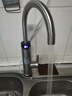 飛羽即熱式電熱水龍頭廚房家用小型廚寶熱水器帶溫度顯示3000瓦FYF-KP51VE30 不銹鋼色【漏保軟管禮盒】 曬單實(shí)拍圖