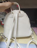 爾山集精致小女包2025新款時(shí)尚百搭文藝潮流洋氣小眾設計簡(jiǎn)約質(zhì)感雙肩包 雙肩蝴蝶結小背包【白色】 曬單實(shí)拍圖