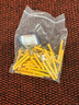 德岐 小黃魚塑料膨脹管膨脹螺絲 膠塞螺栓漲塞 自攻螺絲套裝 6*60mm(50套)  曬單實拍圖