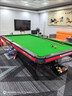 博卡奇毒牙【送貨包安裝】臺(tái)球桌標(biāo)準(zhǔn)家用商用大理石中式黑八毒牙臺(tái)球桌 9尺 1.2鋼庫(kù)【中國(guó)紅】-標(biāo)配甄選 全國(guó)包郵-包安裝 曬單實(shí)拍圖