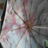 逗趣家折疊雨傘女大號復古抗風(fēng)三折晴雨兩用傘中國風(fēng)高顏值防曬遮陽(yáng)傘 粉瑤春也【雙層雙花】 12骨 曬單實(shí)拍圖