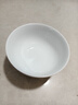 九風(fēng)窯景德鎮高溫白瓷碗盤(pán)碗碟套裝碗具飯碗湯碗面碗斗笠碗吃飯碗餐具 5英寸高溫白瓷羅漢碗 曬單實(shí)拍圖