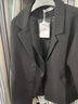 安初夏dk制服男休閑西服一套寬松套裝春秋季學(xué)院風(fēng)小西裝外套學(xué)生班服潮 棕色西服+黑西褲+白襯衫+領(lǐng)帶 XL 曬單實(shí)拍圖
