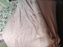 水星系列家紡正品蠶絲被100%桑蠶絲加厚保暖春秋冬被子母被芯空調夏被四季通用 手工定位蠶絲被-玉色 220X240cm【8斤冬被】 曬單實(shí)拍圖