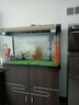 松寶魚(yú)缸水族箱客廳家用落地玻璃大中小型金魚(yú)缸懶人生態(tài)免換水帶柜子 80CM魚(yú)缸(含顯示屏)+造景+木柜 曬單實(shí)拍圖