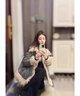 妃莉杋（FeiLiFan）高級感羊羔毛牛仔外套女2025秋冬季新款時尚洋氣加絨加厚棉服女 圖片色 S（80-100斤） 曬單實拍圖