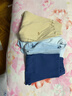 戴維貝拉（DAVE＆BELLA）兒童內衣套裝女寶寶家居服秋冬新年小童睡衣保暖男童秋衣秋褲 藍色【現貨】 130 cm（建議身高120-130cm） 曬單實(shí)拍圖