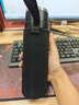 杯套保溫杯保護套斜跨通用水杯套防摔隔熱防燙玻璃杯袋子提繩簡(jiǎn)約 黑色中大號（6.5cm*18cm） 無(wú)規格 曬單實(shí)拍圖