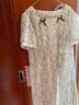FOX.G碎花連衣裙女士純欲裙子夏天女裝2025年新款衣服小個子小香風(fēng)女裙 小香風(fēng)小蝴蝶結(jié)碎花連衣裙 XL 【建議120-135斤】 曬單實拍圖