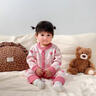 G.DUCKKIDS小黃鴨嬰兒針織連體衣春秋女寶寶公主風(fēng)毛衣哈衣長(cháng)袖爬爬服外出服 【粉色小兔】連體衣 66cm 66 碼【建議3-6個(gè)月】 曬單實(shí)拍圖