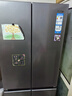 海爾（Haier）小紅花套系418升594mm專(zhuān)業(yè)超薄零嵌十字T型家用電冰箱一級能效BCD-418WGHTDB9S9U1家電國家補貼20% 曬單實(shí)拍圖
