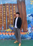 羅蒙（ROMON）高端男士西服套裝春秋季韓版修身休閑西服套裝痞帥潮流結(jié)婚外套 5201灰色兩件套(上衣+褲子) XL (125-140斤) 曬單實(shí)拍圖