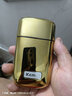 科美（kemei）剃須刀往復(fù)式雙刀頭KM-TX1男士電動(dòng)刮胡刀光頭增白器續(xù)航120分鐘 金色 USB 曬單實(shí)拍圖