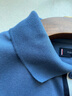 TOMMY HILFIGER【紳動(dòng)POLO】夏季男裝絲光棉撞色門(mén)襟休閑短袖T恤POLO36033 深藍色C9T M （推薦：135-150斤） 曬單實(shí)拍圖
